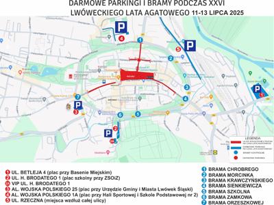 Parkingi i bramy LLA 2025