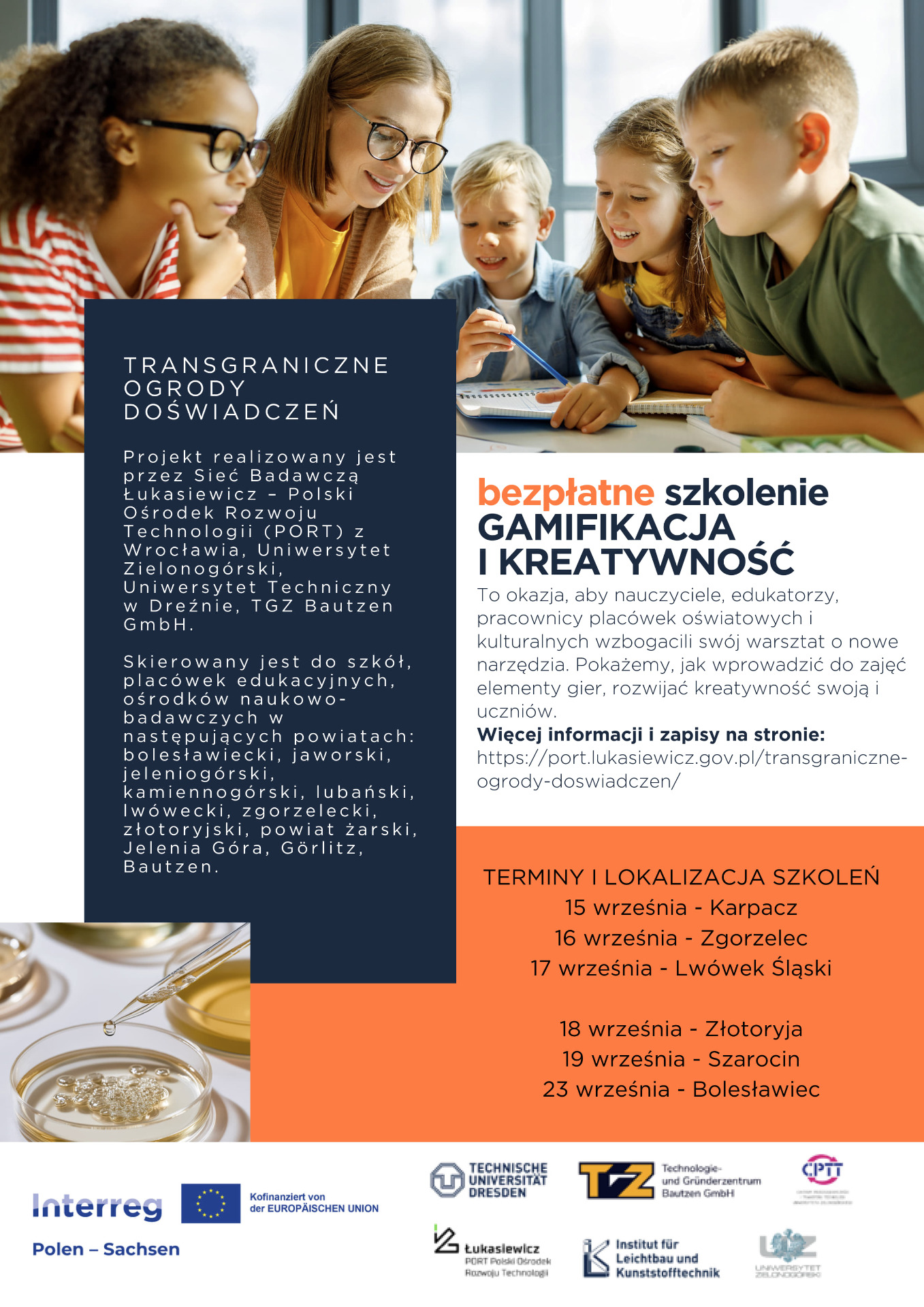 Szkolenia na temat kreatywności - 17 września Lwówek Śląski