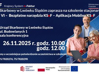 szkolenie stacjonarne  Moduł VI –  Bezpłatne narzędzia KSeF – Aplikacja Mobilna KSeF