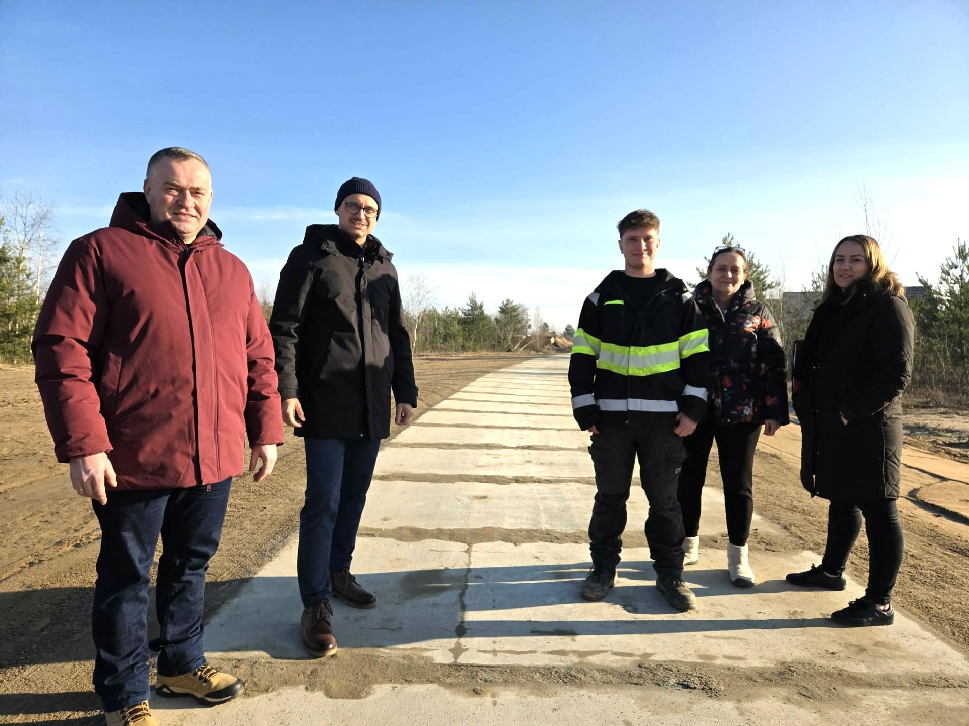 Odbiór drogi gminnej w Rakowicach Małych, fot. 1