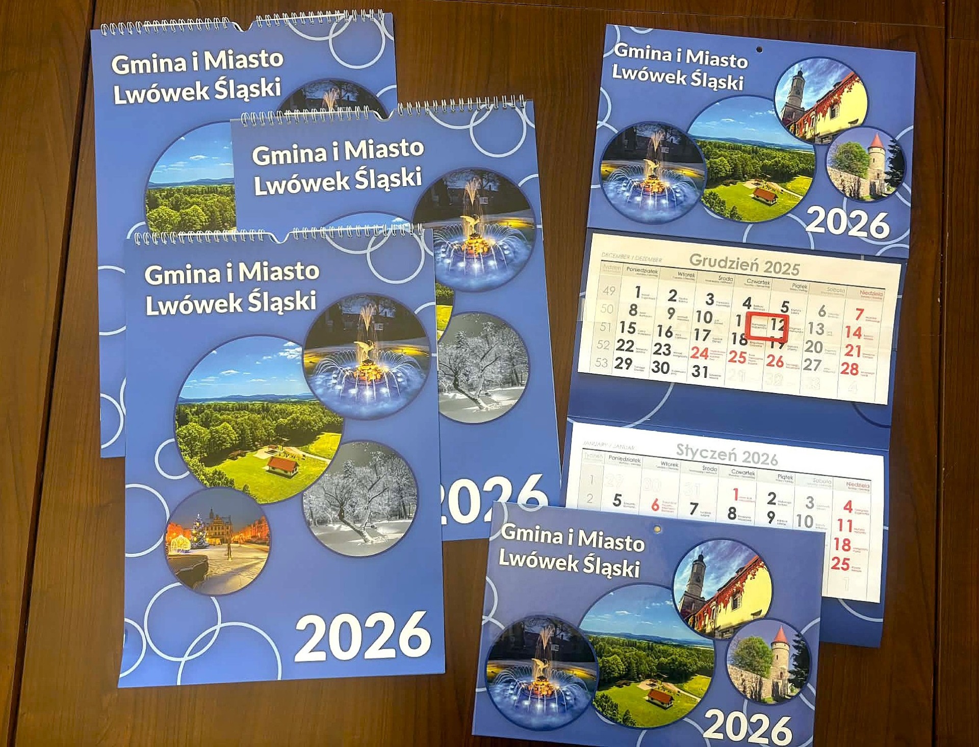Kalendarze Gmina i Miasto Lwówek Śląski