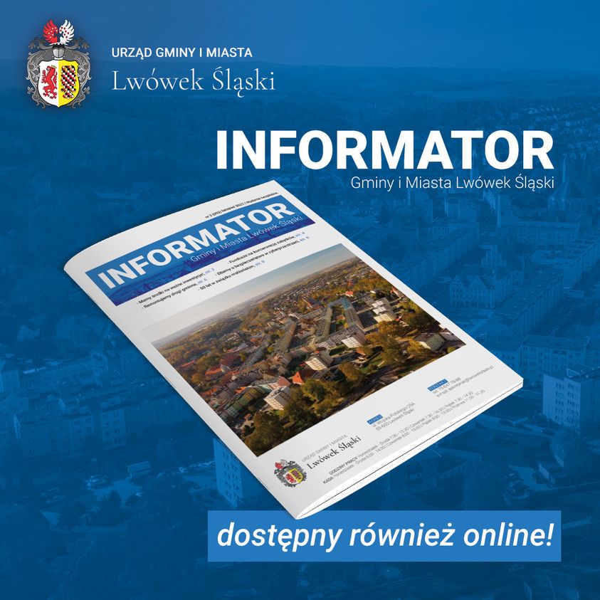 Informator Gminy i Miasta Lwówek Śląski - informacja o bezpłatnej gazetce