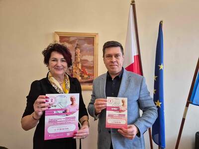 PANI BURMISTRZ ZACHĘCA DO PROFILAKTYKI ONKOLOGICZNEJ W LWÓWKU ŚLĄSKIM