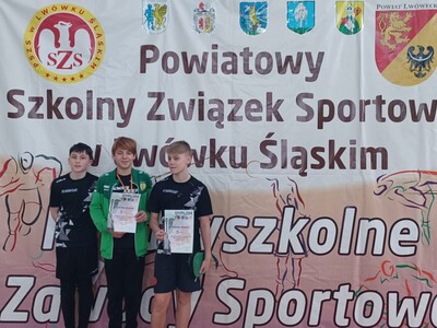 II miejsce chłopcy SP 3 Lwówek Śląski