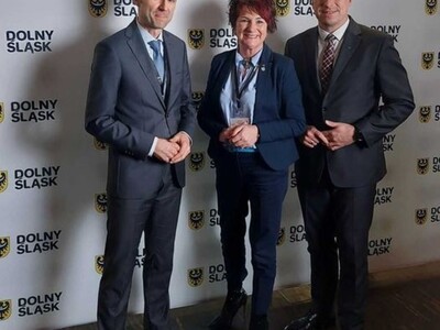 Burmistrz Mariola Szczęsna podczas X Kongresu Samorządowego