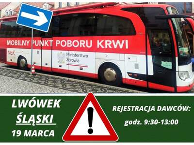 19 marca - Akcja pobierania krwi w Lwówku Śl.