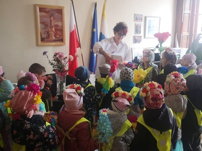 Przedszkolaki u Pani Burmistrz, fot. 3