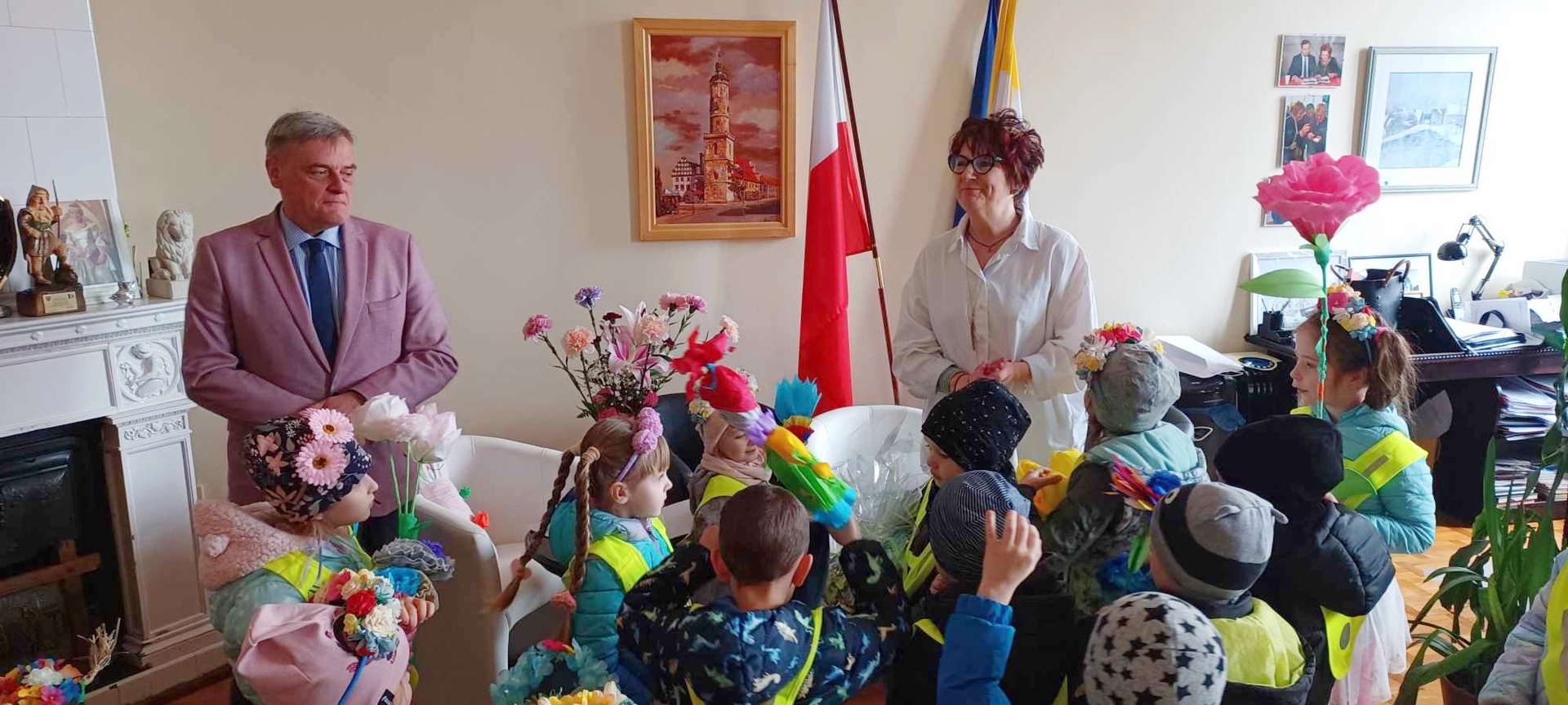 Przedszkolaki u Pani Burmistrz, fot. 1