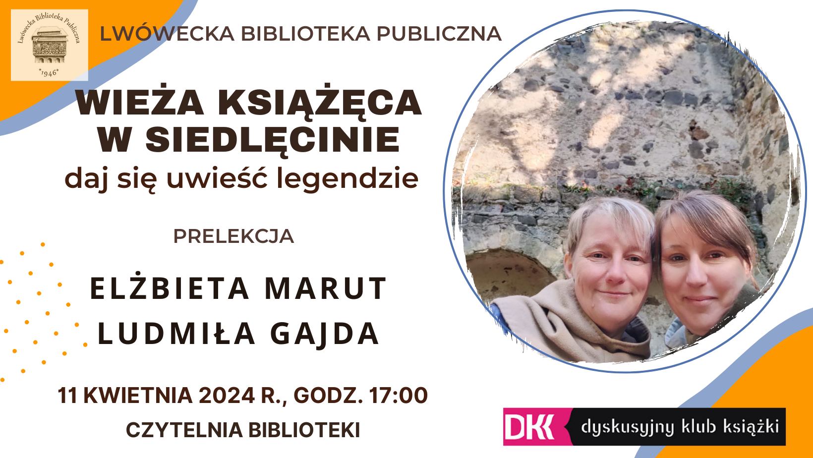 O WIEŻY W SIEDLĘCINIE... LBP zaprasza na spotkanie z przewodniczkami.