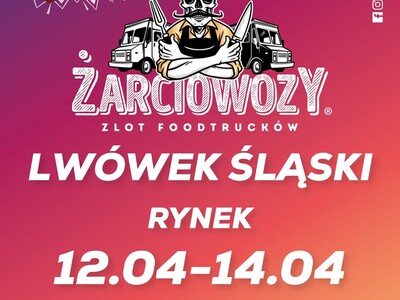 ZLOT FOODTRUCKÓW NA RYNKU W LWÓWKU ŚLĄSKIM