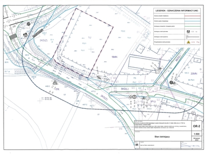 Czasowa organizacja ruchu w ciągu drogi gminnej nr 108834D ul. Widokowa w Lwówku Śląskim, mapa 5