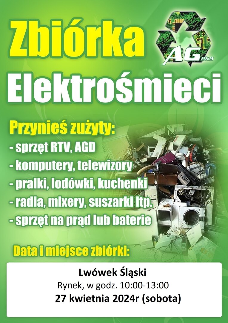 zbiórka elektrośmieci