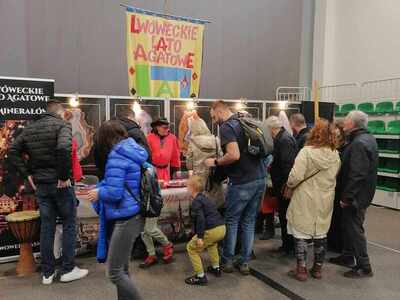 Lwówecka ekipa promuje LLA na Festiwalu Minerałów w Zielonej Górze, fot. 3