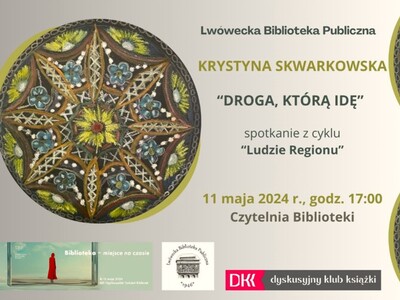 Krystyna Skwarkowska - spotkanie w Lwóweckiej Bibliotece Publicznej