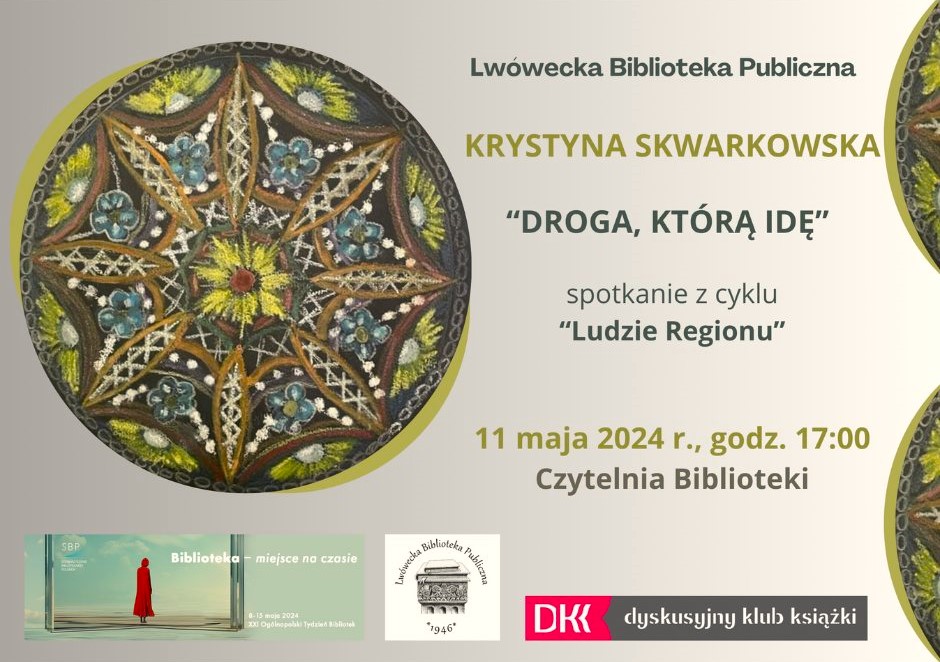 Krystyna Skwarkowska - spotkanie w Lwóweckiej Bibliotece Publicznej