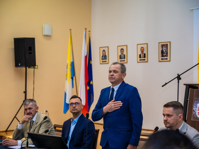 I Sesja Gminy i Miasta Lwówek Śląski oraz zaprzysiężenie Radnych, fot. 6