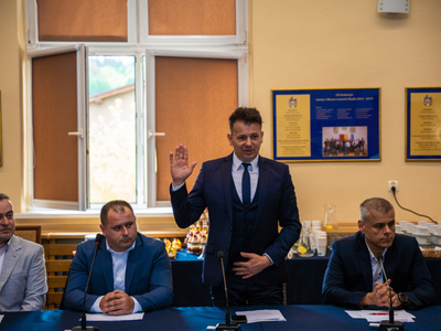 I Sesja Gminy i Miasta Lwówek Śląski oraz zaprzysiężenie Radnych, fot. 7