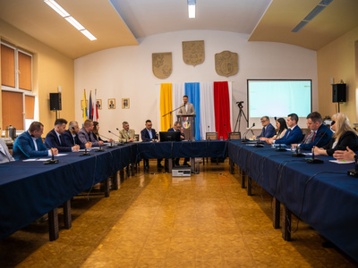 I Sesja Rady Miejskiej IX kadencji w Sali Konferencyjnej UGiM Lwówek Śląski