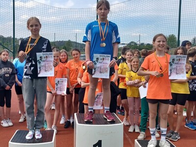 Najlepsza zawodniczka mistrzostwa LA - Nadia Wziątek (SP Wleń) 299 pkt.