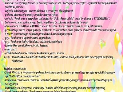 PAN BURMISTRZ ZAPRASZA NA BEZPIECZNY DZIEŃ DZIECKA