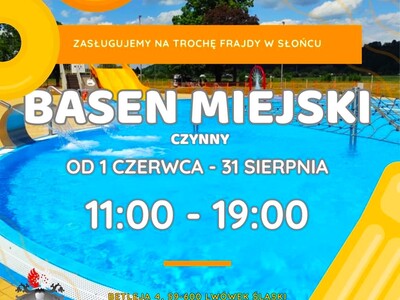 Dni i godziny otwarcia basenu w Lwówku Śląskim