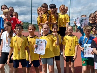 Mistrzostwa Powiatu w Trójboju Lekkoatletycznym klas 3 i 4, fot. 1