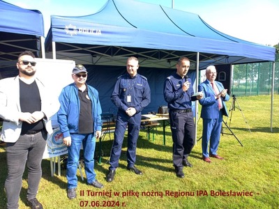 III miejsce na turnieju piłki nożnej IPA dla policjantów z Lwówka Śl.