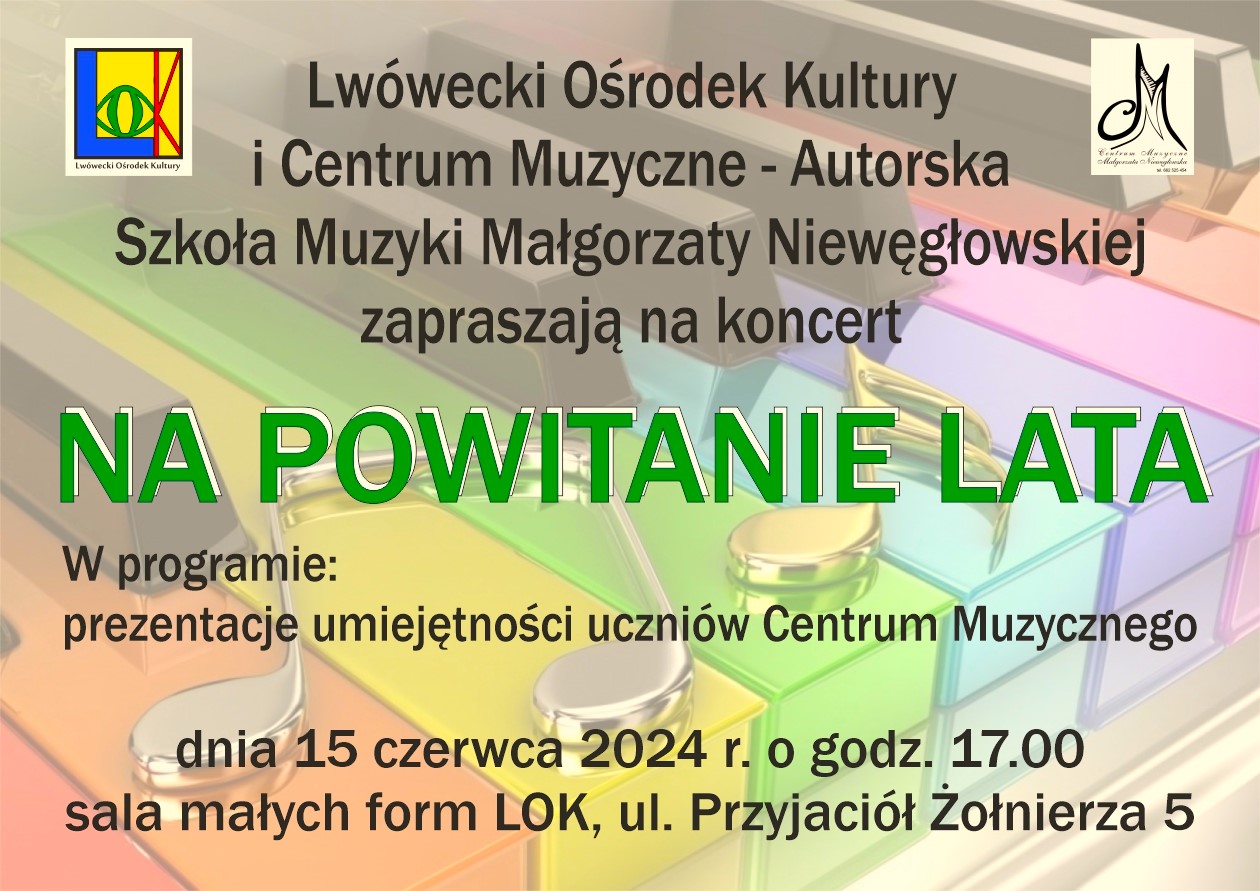 KONCERT NA POWITANIA LATA