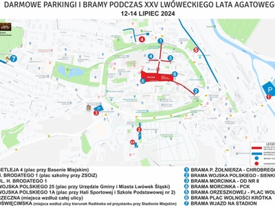 Darmowe parkingi i bramy podczas XXV Lwóweckiego Lata Agatowego