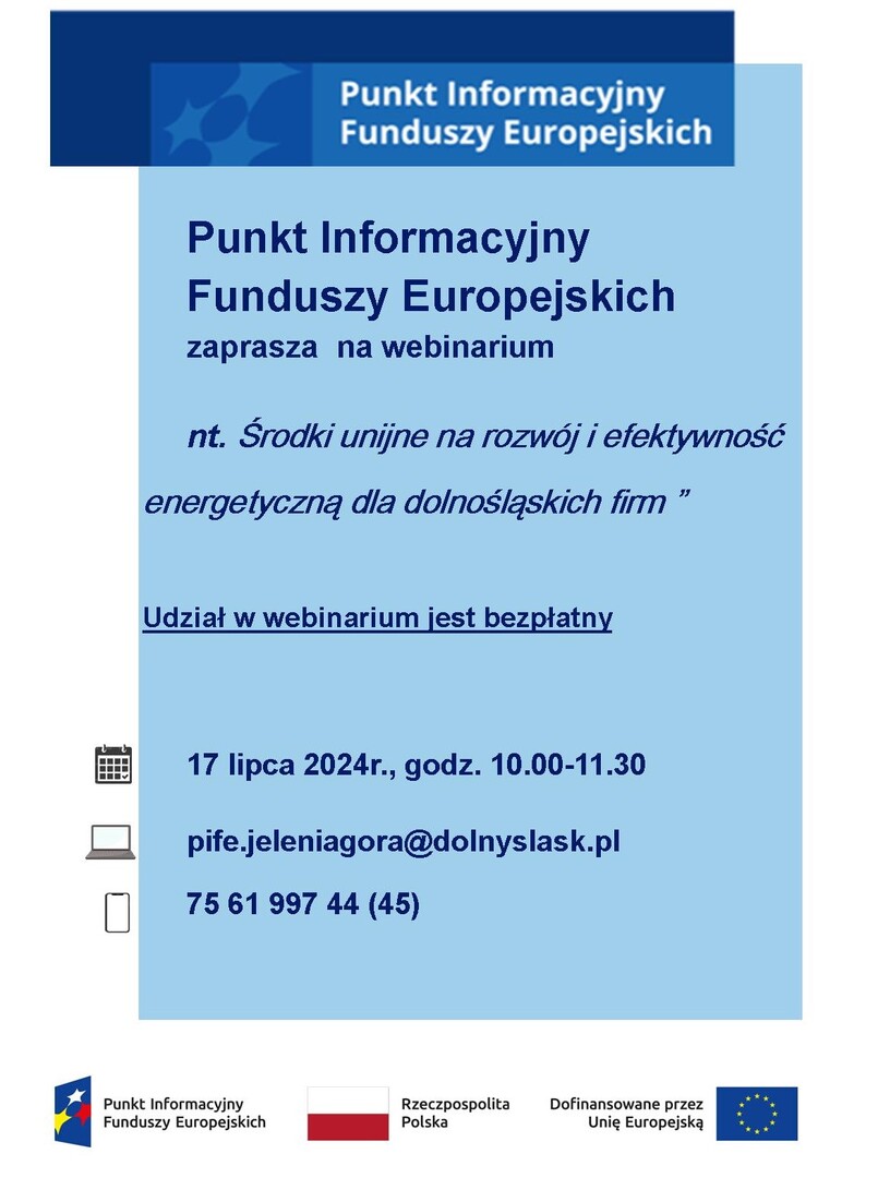 Webinarium afisz