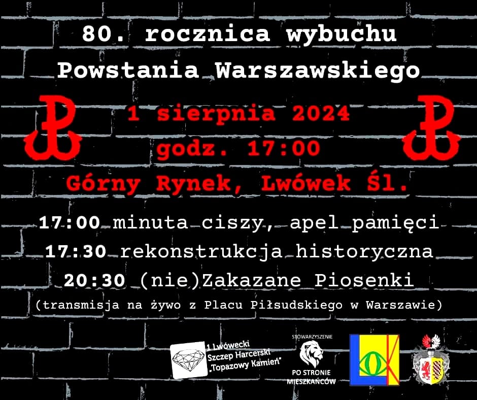 OBCHODY 80. ROCZNICY WYBUCHU POWSTANIA WARSZAWSKIEGO