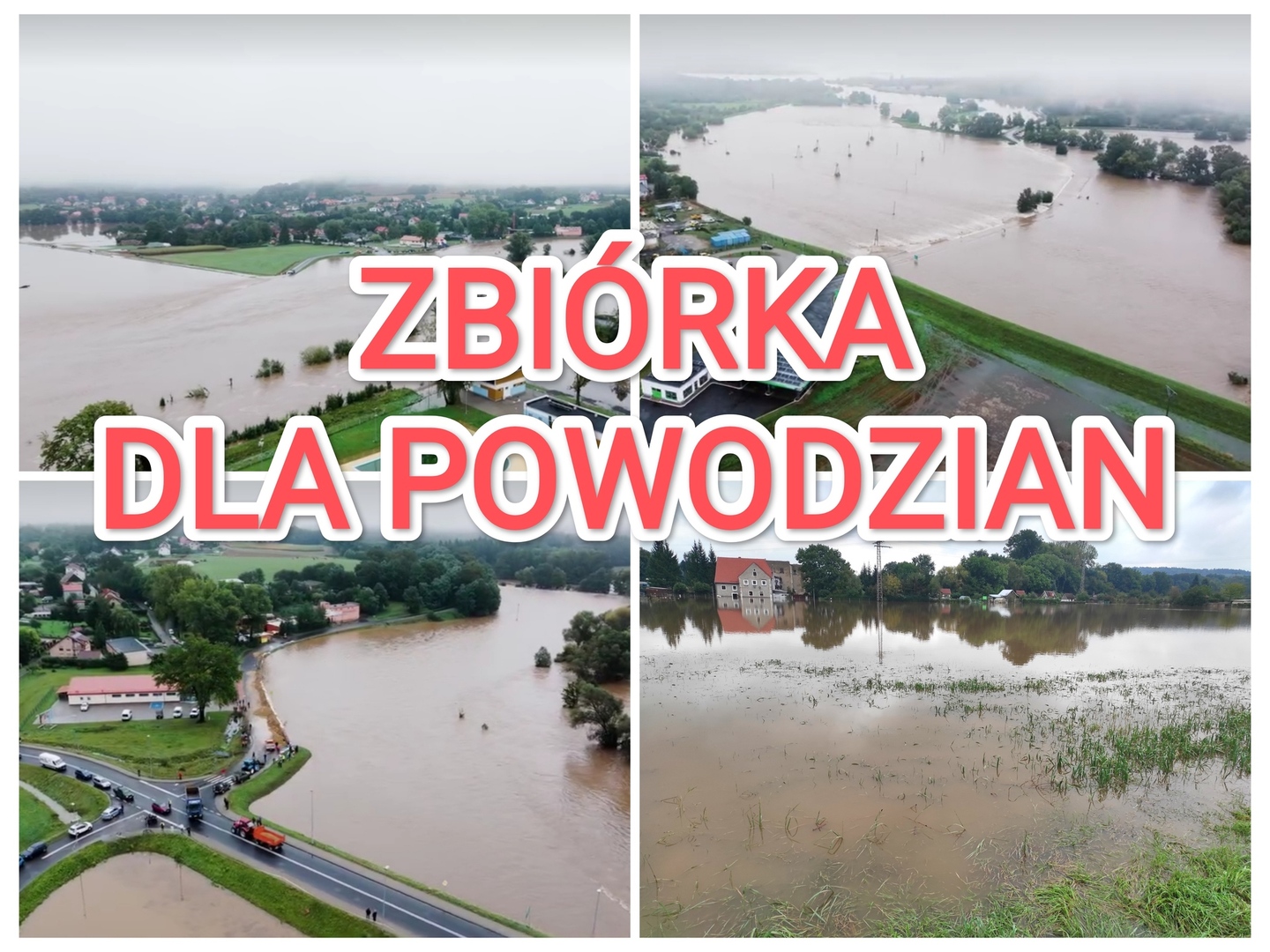 ZBIÓRKI DLA POWODZIAN Z NASZEJ GMINY