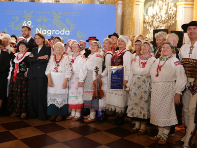 ZESPÓŁ DUNAWIEC NA UROCZYSTEJ GALI