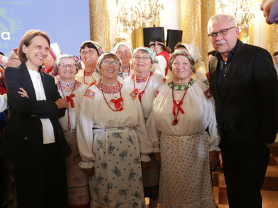 ZESPÓŁ DUNAWIEC PODCZAS GALI