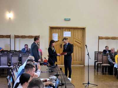 Gratulacje dla nowego radnego, fot. 4