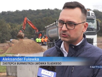 TRWA ODBUDOWA DROGI WOJEWÓDZKIEJ NR 297