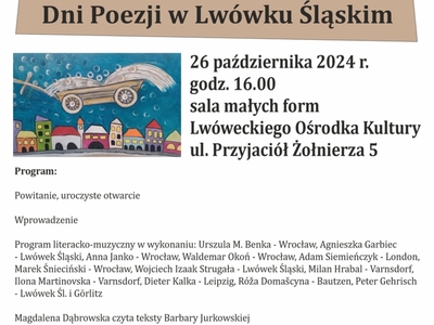 Wielki Wóz stoi nad miastem - Dni Poezji w Lwówku Śląskim
