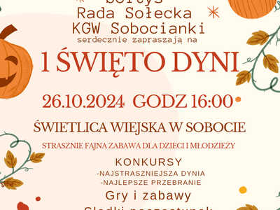 PIERWSZE ŚWIĘTO DYNI W SOBOCIE