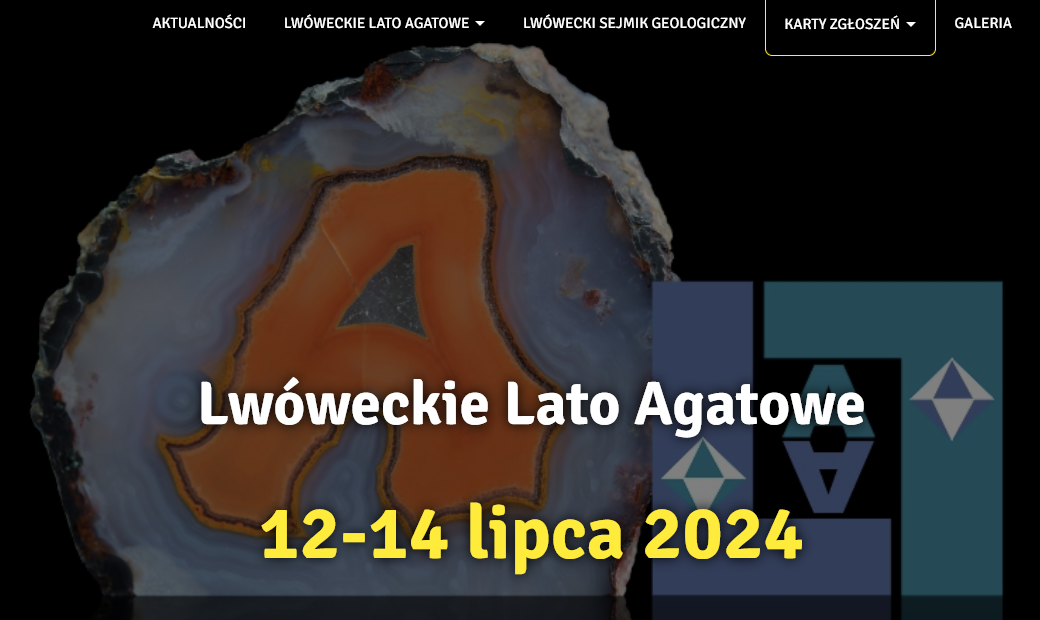 Agat z literą A