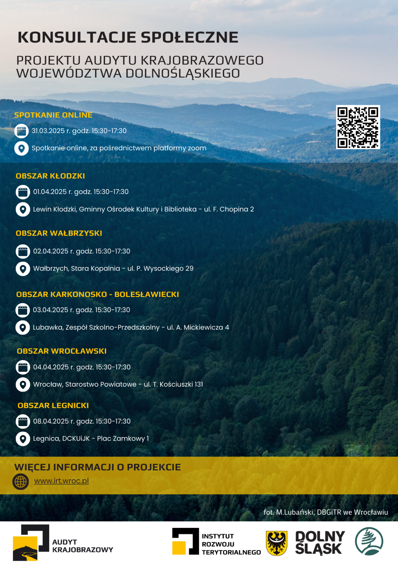 Plakat konsultacji