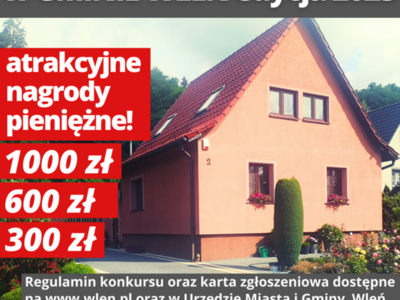 Konkurs na najpiękniejszą posesję w Gminie Wleń