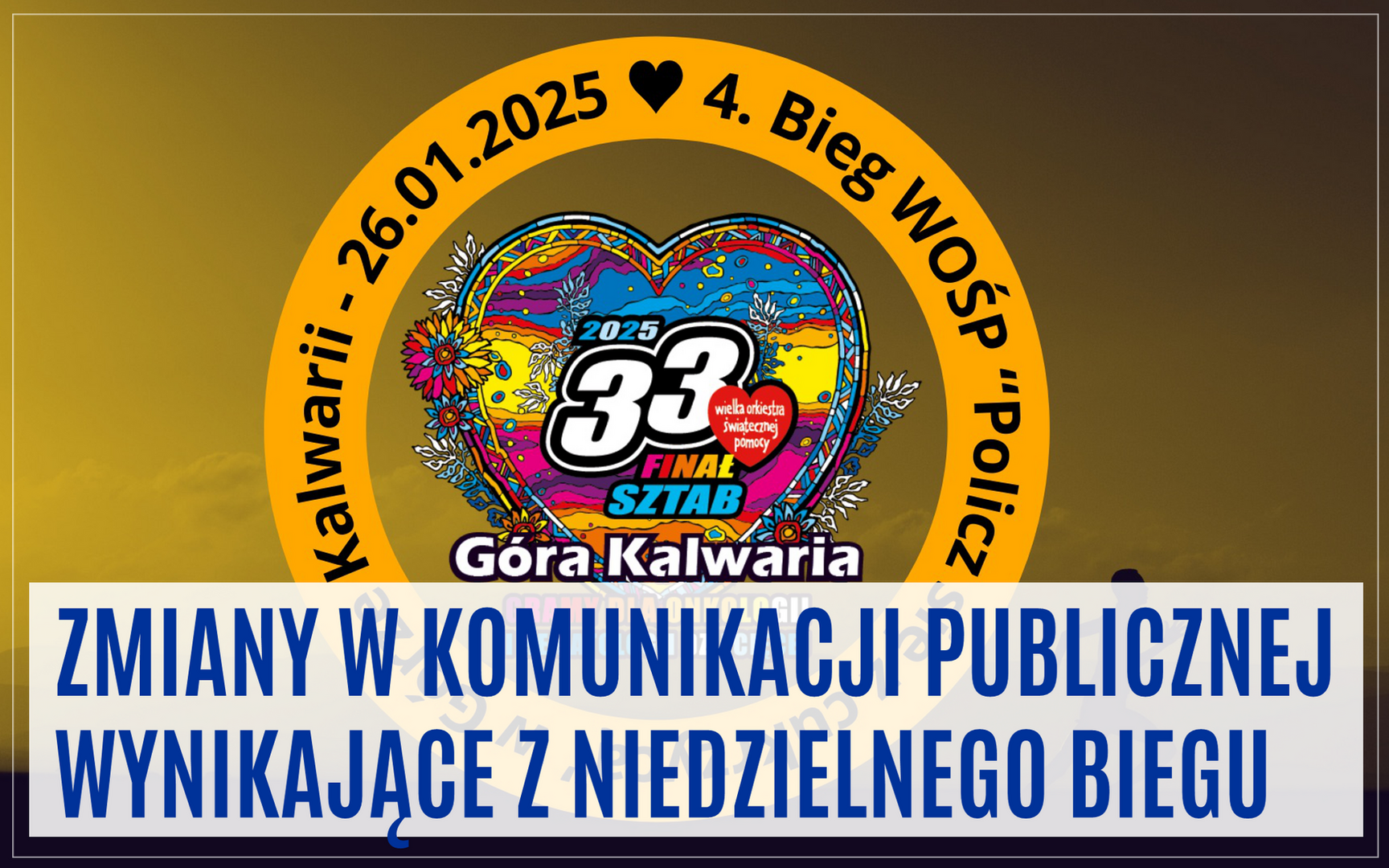 W niedzielne popołudnie linie autobusowe zmienią przystanki