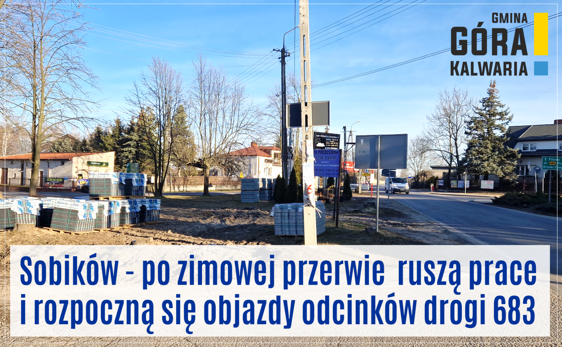 Nowe objazdy w Sobikowie 