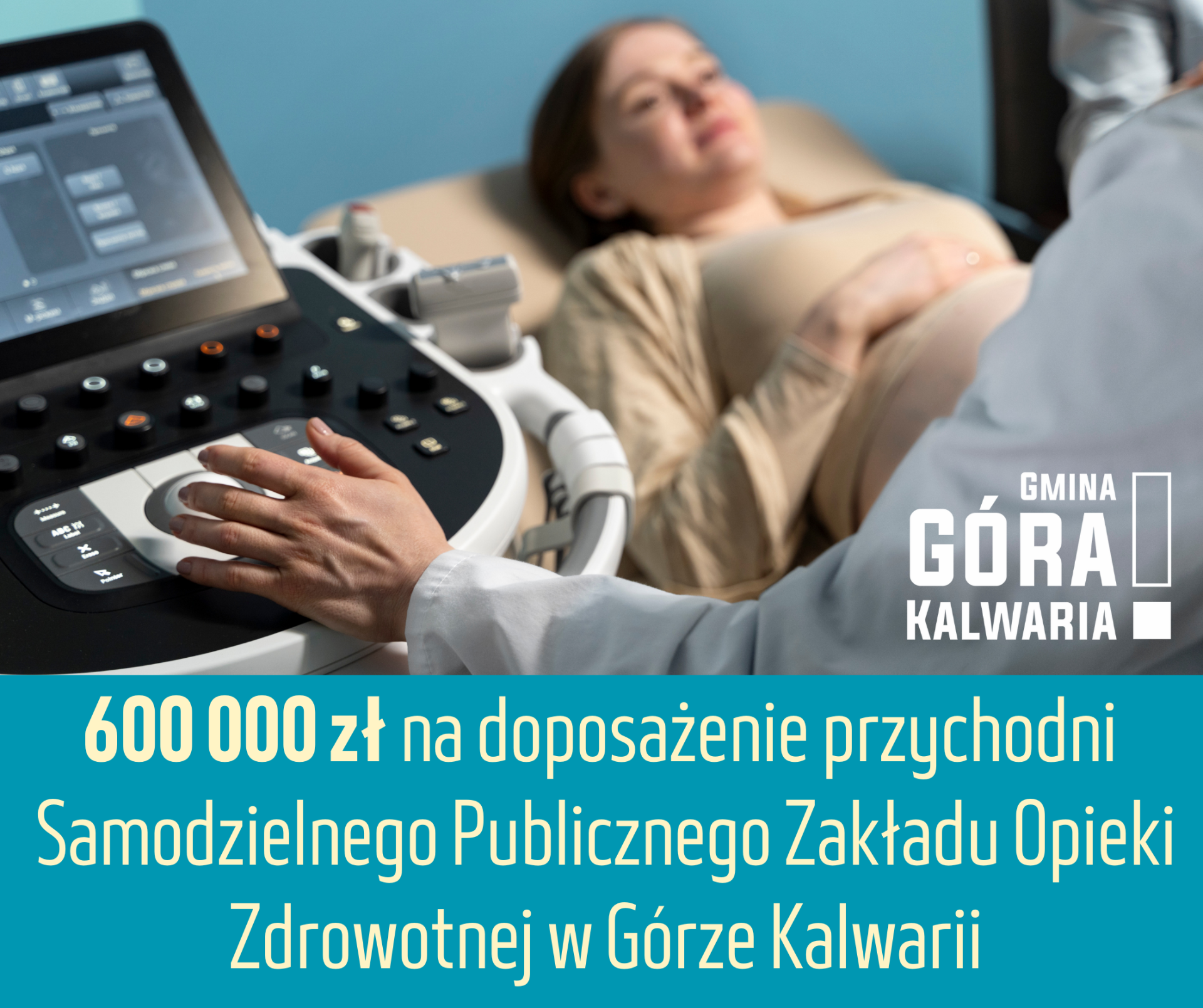 Dużo nowoczesnego sprzętu dla służby zdrowia