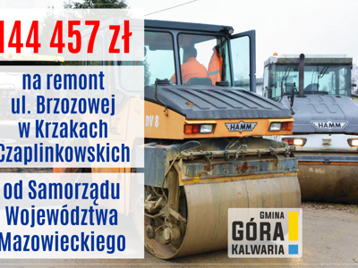 Utwardzimy ul. Brzozową w Krzakach Czaplinkowskich