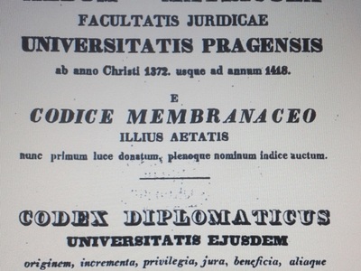 Karta tytułowa „Album seu matricula facultatis juridicae…”