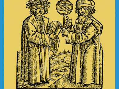 Mistrz i jego uczeń (fot. Wikimedia)