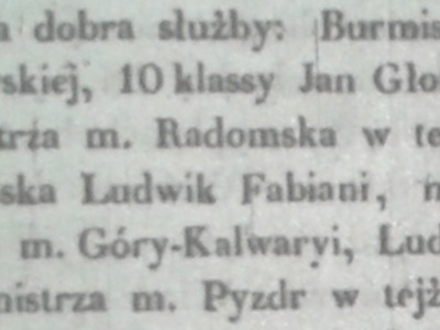 Ogłoszenie zmian, Tygodnik Petersburski, nr 2 z 1856 r.