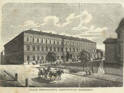 Budynek Towarzystwa Kredytowego Ziemskiego w Warszawie, ryc. Wikimedia