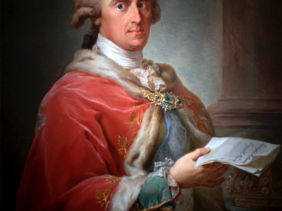 Fryderyk August I, mal. Marcello Bacciarelli (ok.1808-1809 r.)